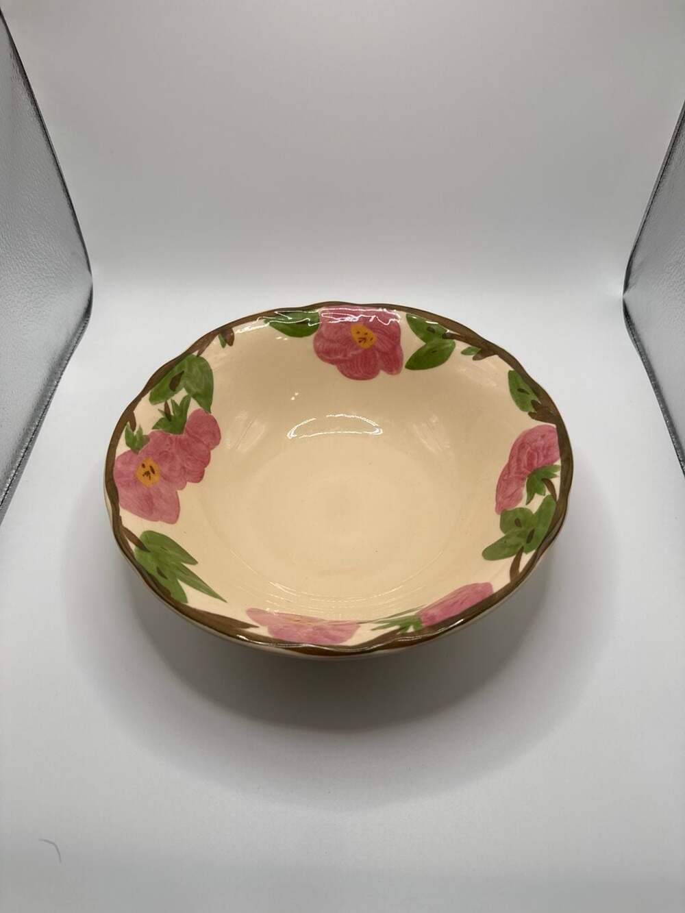 Franciscan Dessert Rose, 9 Inch Large Serving Bowl